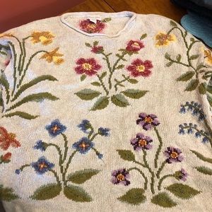 Hand knitted sweater